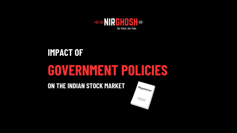 Impact of Government Policies on the Indian Stock Market